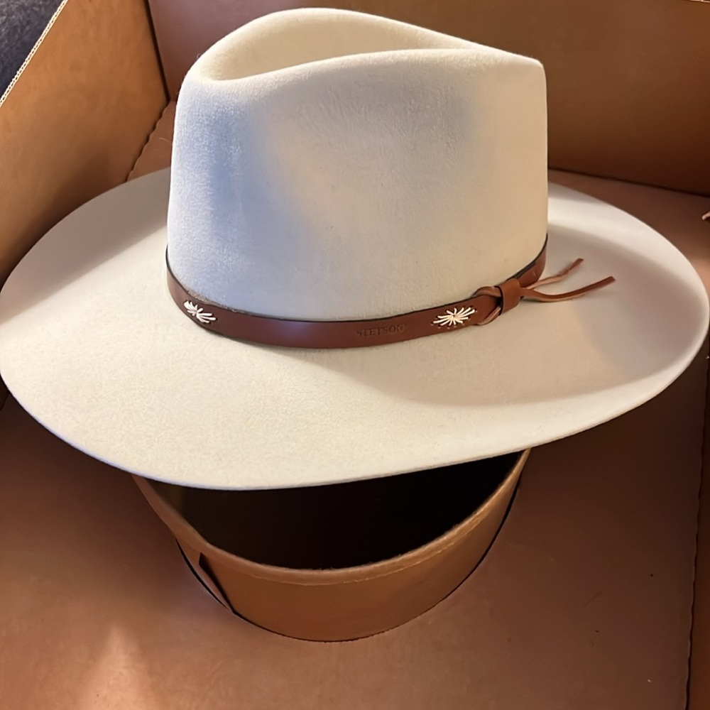 STETSON GUN CLUB HAT with ORIGINAL BOX!